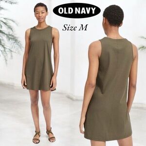 Old Navy Women’s Vintage Style A-Line Mini T-Shirt Dress